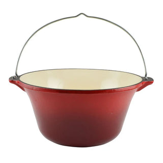 Emaljeret Bålgryde Perfect Home IKS17897,  30 Liter med Håndtag