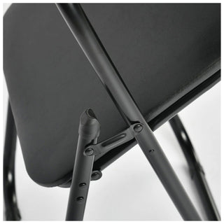 Klapstol XJH-0208, polstret, metal og PVC