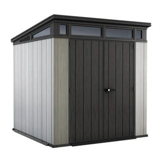 Keter Artisan Redskabsskur – 218 / 277 / 342 cm | Dobbelt dør | Duotech™ plast | Grå