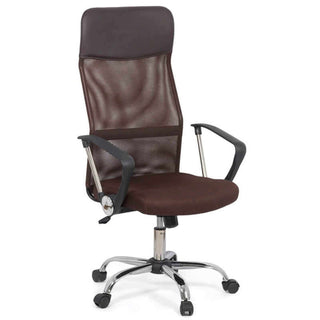 Kontorstol OFF 907, ergonomisk med lændestøtte, drejelig, mesh