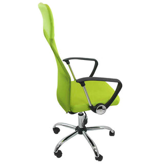 Kontorstol OFF 907, ergonomisk med lændestøtte, drejelig, mesh