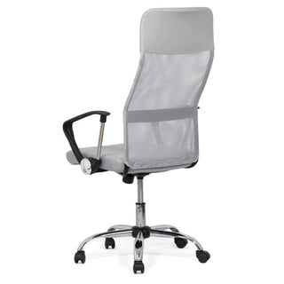 Kontorstol OFF 907, ergonomisk med lændestøtte, drejelig, mesh