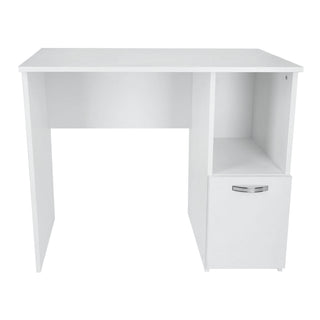 Skrivebord Boston med skab, til computer, 90 × 45 × 75 cm