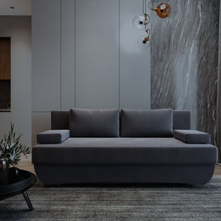 Sovesofa Eko Plus, 3 personer, med opbevaring, 190 × 98 × 82 cm