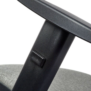 Kontorstol 1040 GLX, ergonomisk, drejelig, stof