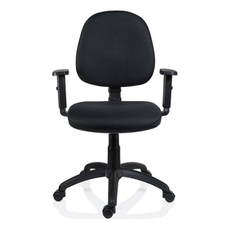 Kontorstol 1040 GLX, ergonomisk, drejelig, stof