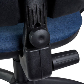 Kontorstol 1040 GLX, ergonomisk, drejelig, stof