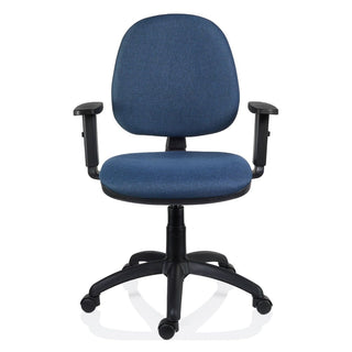Kontorstol 1040 GLX, ergonomisk, drejelig, stof