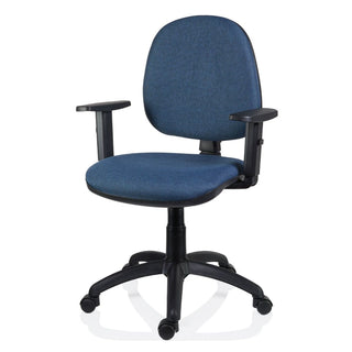 Kontorstol 1040 GLX, ergonomisk, drejelig, stof