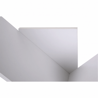 Reol Baki, spånplade, 43 × 20 × 143,5 cm