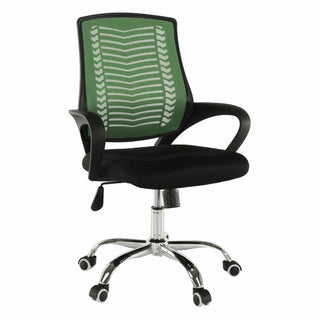 Ergonomisk kontorstol Imela, drejbar, stof + mesh