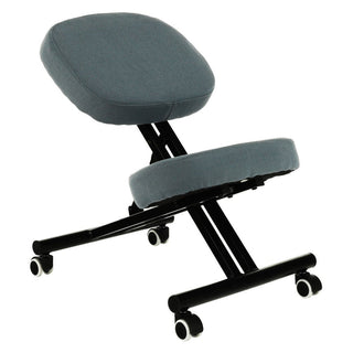 Ergonomisk kontorstol Kilian, med knæstøtte, stof