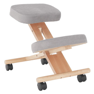 Ergonomisk kontorstol Flonet med knæstøtte, stof