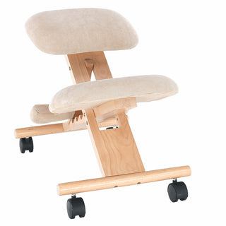 Kontorstol Groco, ergonomisk knæstol, stof