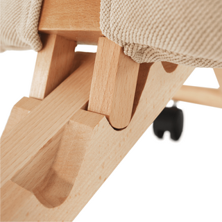 Kontorstol Groco, ergonomisk knæstol, stof