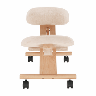 Kontorstol Groco, ergonomisk knæstol, stof