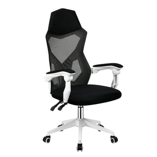 Gamerstol Yoko med lændestøtte, drejelig, stof