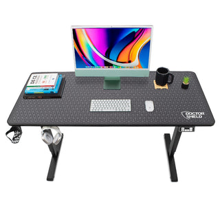 Hæve-sænkebord til gaming Doctor Shield Nova, elektrisk, 140 × 60 × 70 cm