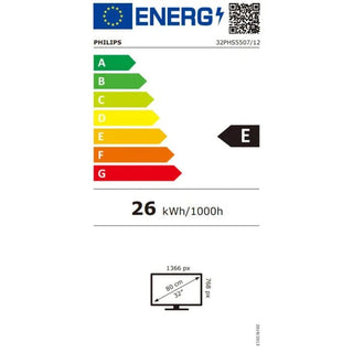 Philips 32" LED TV 32PHS5507/12 – HD, Pixel Plus HD, 80 cm, Sort