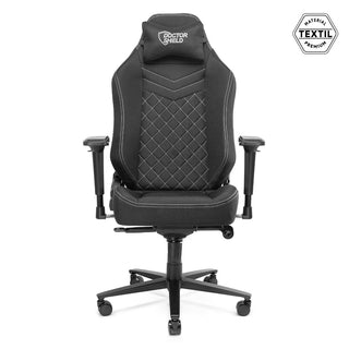 Gamerstol Doctor Shield Capsule King Size XXL med nakkepude, drejelig, stof