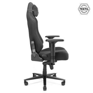 Gamerstol Doctor Shield Capsule King Size XXL med nakkepude, drejelig, stof
