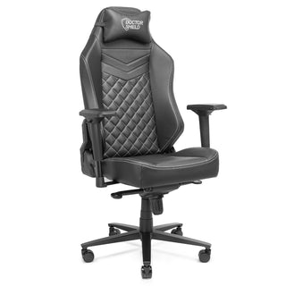 Gamerstol Doctor Shield Capsule, med nakkepude, drejbar, kunstlæder