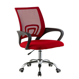 Kontorstol Agira RC-04, ergonomisk med lændestøtte, drejelig, mesh