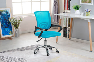 Kontorstol Agira RC-04, ergonomisk med lændestøtte, drejelig, mesh