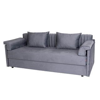 Sovesofa Nadia, 3 personer, med opbevaring, 205 × 100 × 80 cm