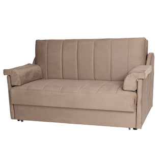 Sovesofa Nolia, 2 personer, med opbevaring, 163 × 102 × 99 cm