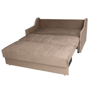 Sovesofa Nolia, 2 personer, med opbevaring, 163 × 102 × 99 cm