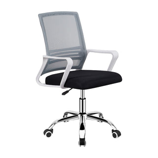 Kontorstol Apolo 2 New, ergonomisk med lændestøtte, drejelig, stof og mesh