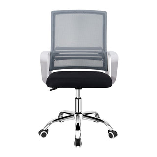 Kontorstol Apolo 2 New, ergonomisk med lændestøtte, drejelig, stof og mesh