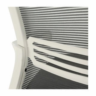 Kontorstol Apolo 2 New, ergonomisk med lændestøtte, drejelig, stof og mesh