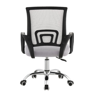 Kontorstol Dex 2 New, ergonomisk med lændestøtte, drejelig, mesh