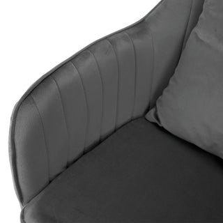 Kontorstol Klian, drejelig, velour