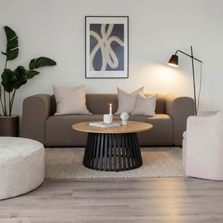 Sofabord AB5055, rundt, 80 × 80 × 40 cm