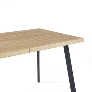 Spisebord Hope med udtræk, rektangulært, 8 personer, 160/220 × 90 × 76 cm