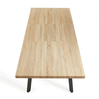 Spisebord Hope med udtræk, rektangulært, 8 personer, 160/220 × 90 × 76 cm