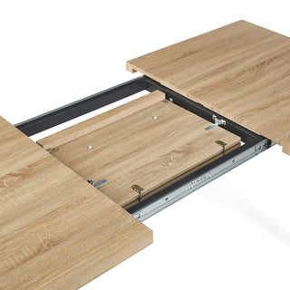 Spisebord Hope med udtræk, rektangulært, 8 personer, 160/220 × 90 × 76 cm