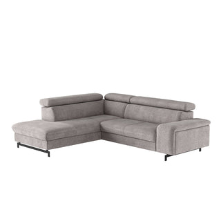 Hjørnesofa Emma med sovefunktion, højrevendt, 3 personer, med opbevaring, 262 × 215 × 97 cm