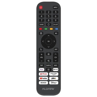 Smart LED TV Allview 65" 65iPlay6300-U – 4K UHD, HDR, VIDAA, Sølvfarvet