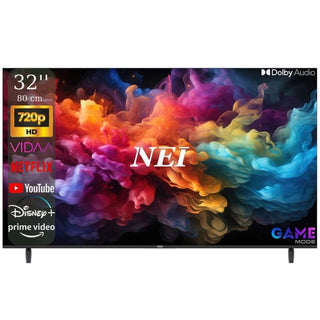 Smart LED TV NEI 32" (80 cm) 32NE4901 – HD, VIDAA, Dolby Audio, Sort