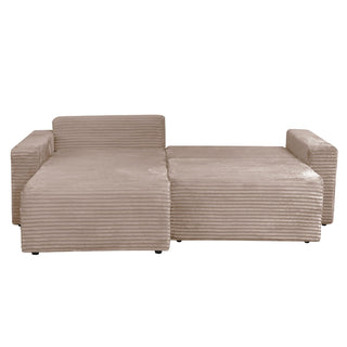 Hjørnesofa Joseph, 3 personer, venstre- eller højrevendt, med opbevaring, 258 × 173 × 90 cm