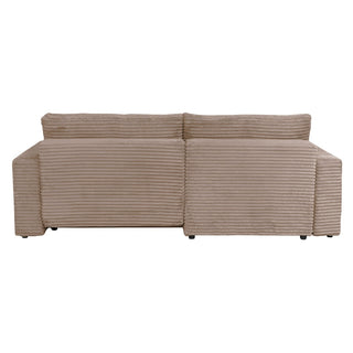 Hjørnesofa Joseph, 3 personer, venstre- eller højrevendt, med opbevaring, 258 × 173 × 90 cm