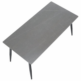 Spisebord Florenc, rektangulært, 6 personer, 160 × 80 × 75 cm
