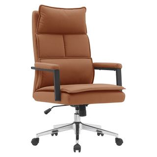 Ergonomisk kontorstol Kahil, drejbar, kunstlæder