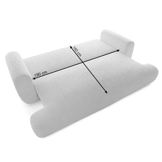 Sovesofa Noa, 3 personer, med opbevaring, 244 × 108 × 80 cm