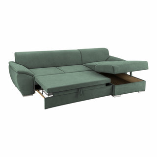 Hjørnesovesofa Picasso, 5 personer, venstrevendt, med opbevaring, 295 × 168 × 80 cm