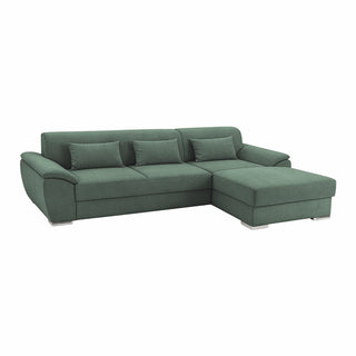 Hjørnesovesofa Picasso, 5 personer, venstrevendt, med opbevaring, 295 × 168 × 80 cm